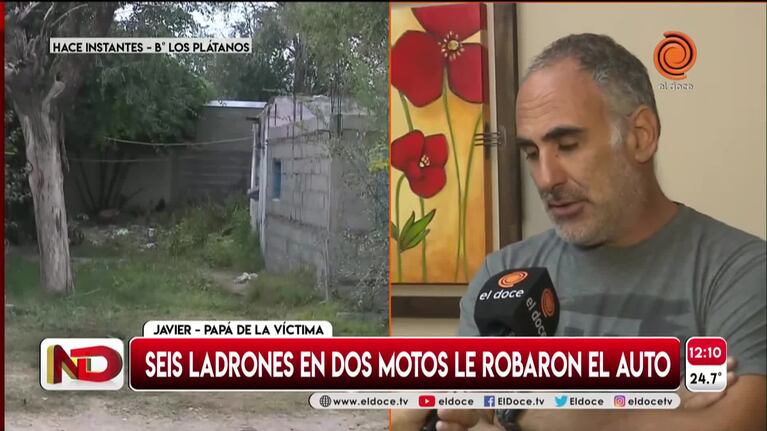 Cómo fue la violenta entradera contra un joven en Córdoba