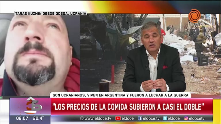 El testimonio de un ucraniano que viajó desde Argentina para luchar 