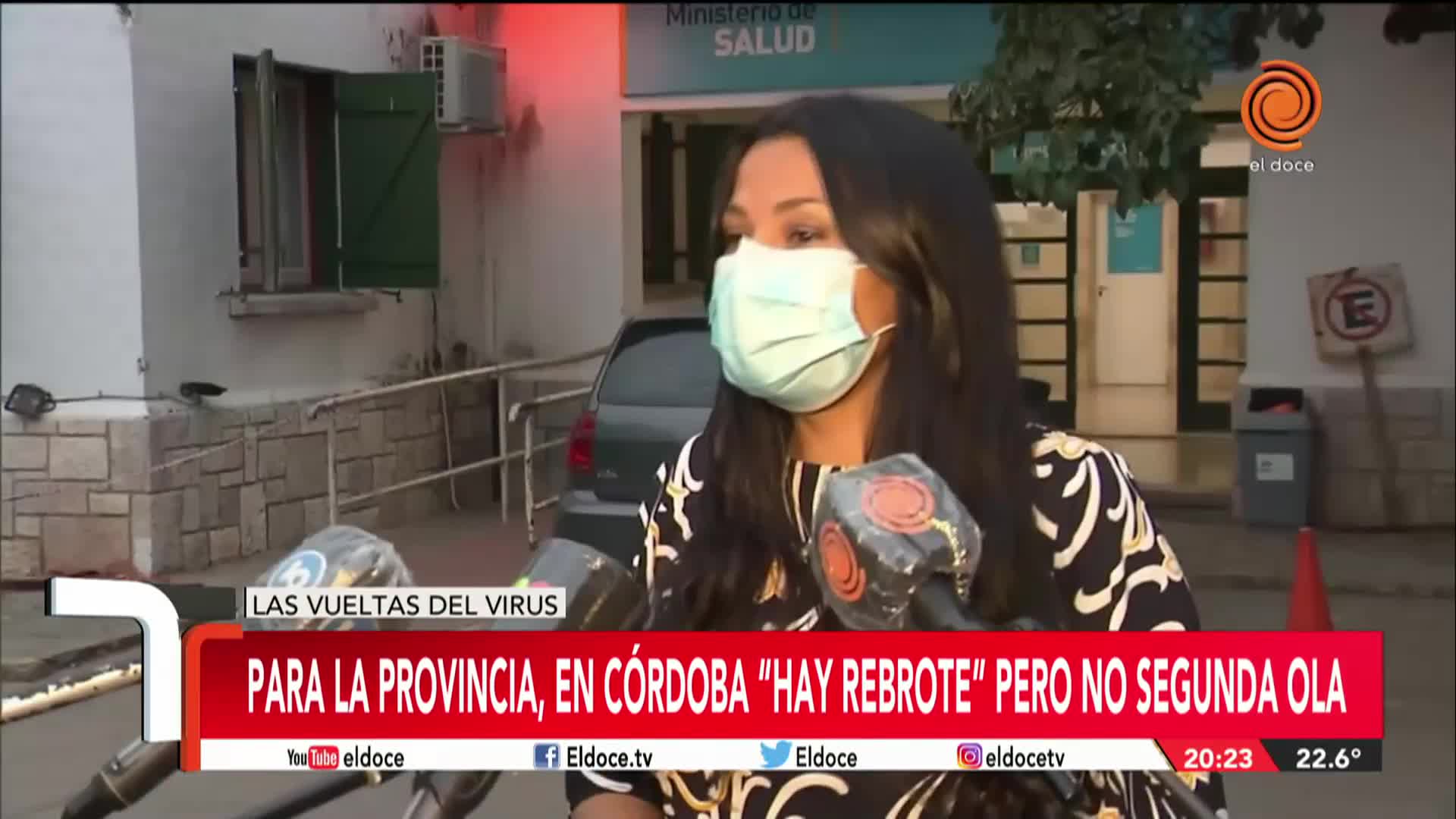 Desde Salud provincial afirman que "no se puede hablar de segunda ola, sino de rebrote"