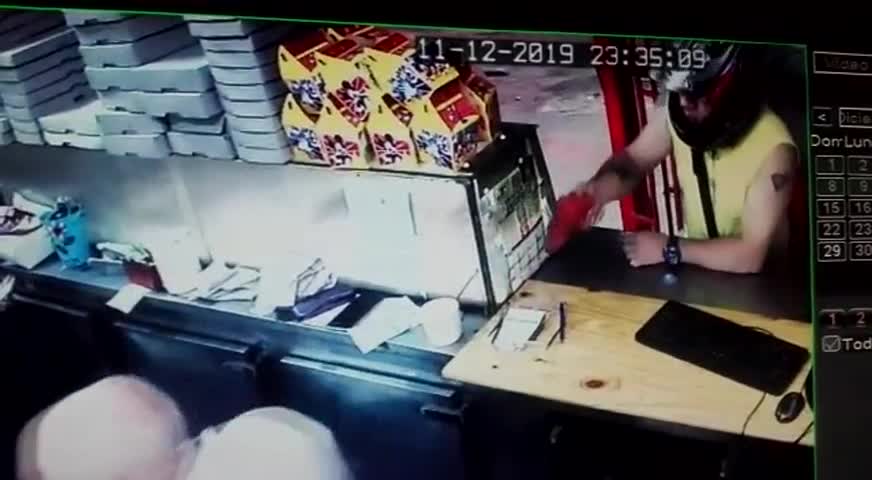 Robo en una pizzería a pasos de la Av. Colón