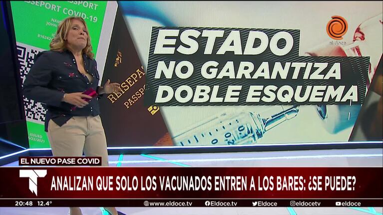 Qué opina la Provincia sobre el pasaporte sanitario contra el Covid-19