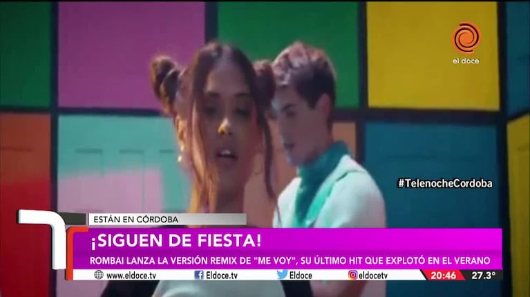 Rombai lanzó la versión remix de "Me voy"