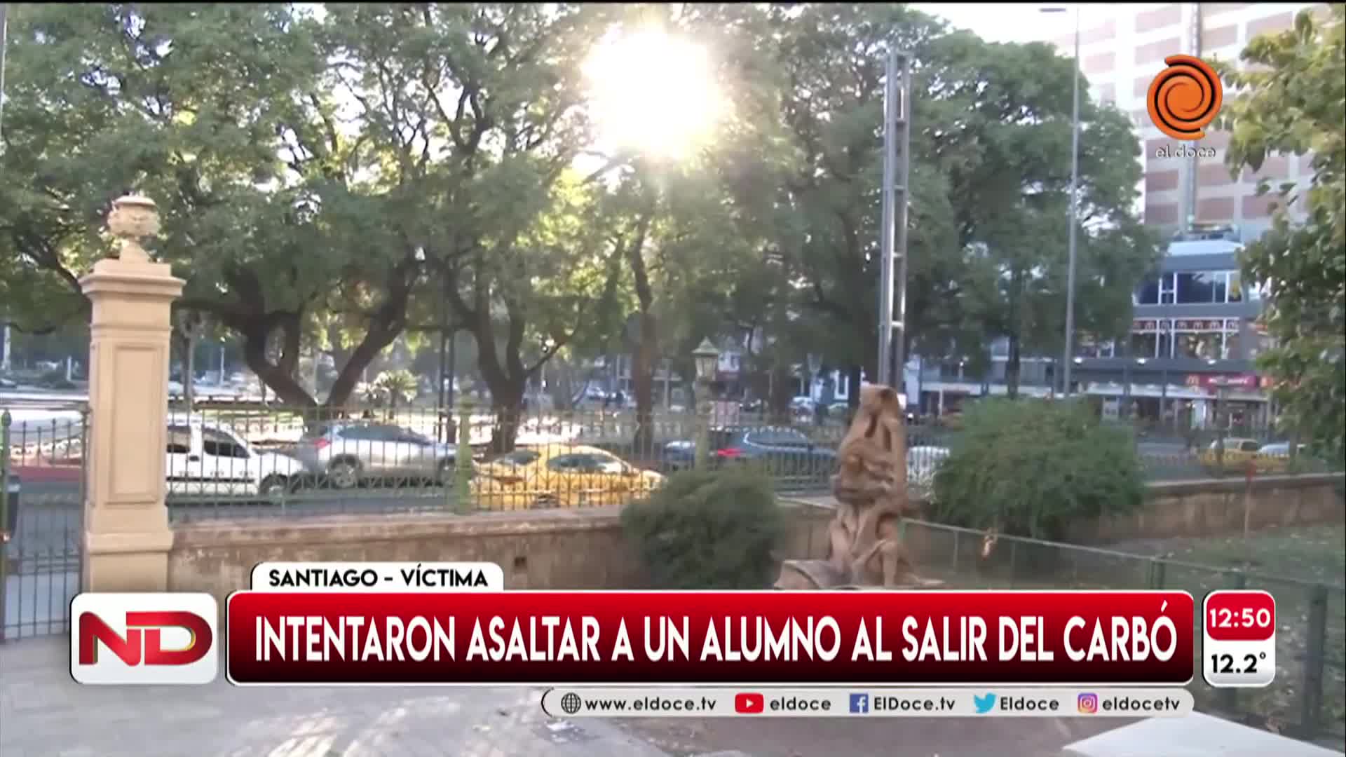 Tiene 13 años y le quisieron robar a punta de pistola a la salida del colegio