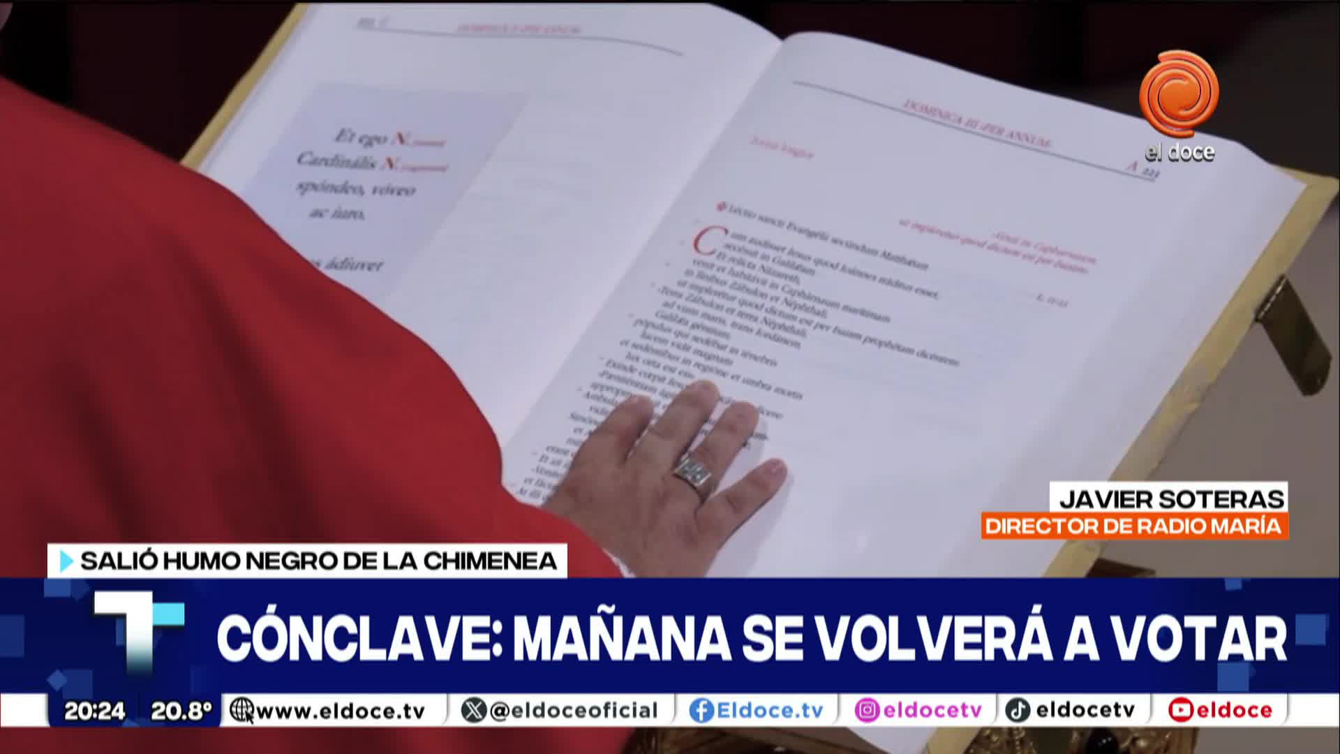 El padre Javier Soteras sobre la elección del Papa