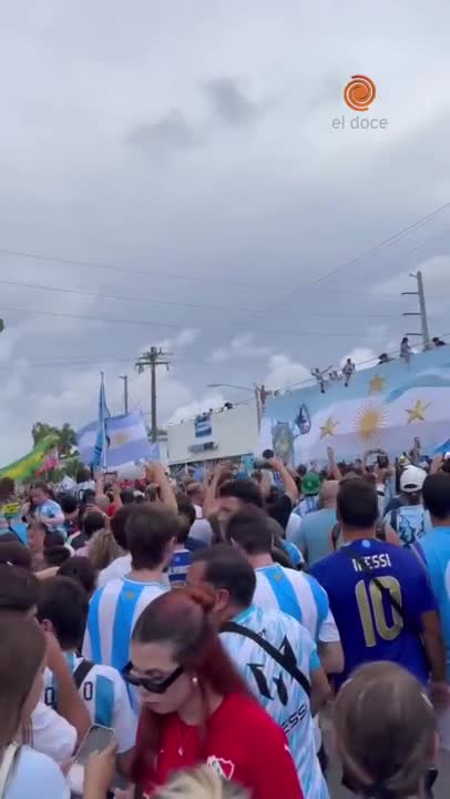 Banderazo de argentinos