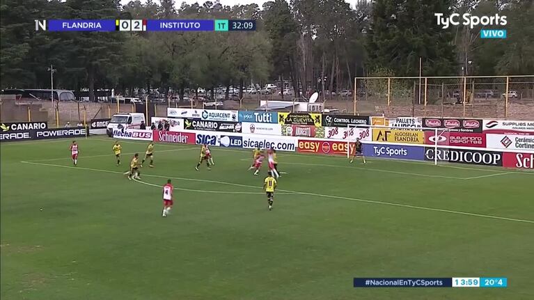 Llegó el tercer gol de la Gloria