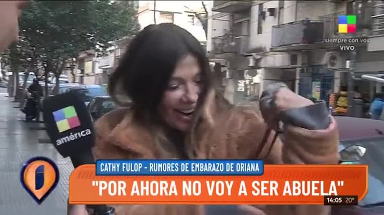 Oriana Sabatini se refirió a los rumores de embarazo