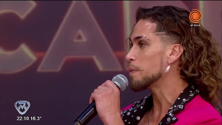 La emoción del cordobés Tito Díaz tras su debut en La Academia