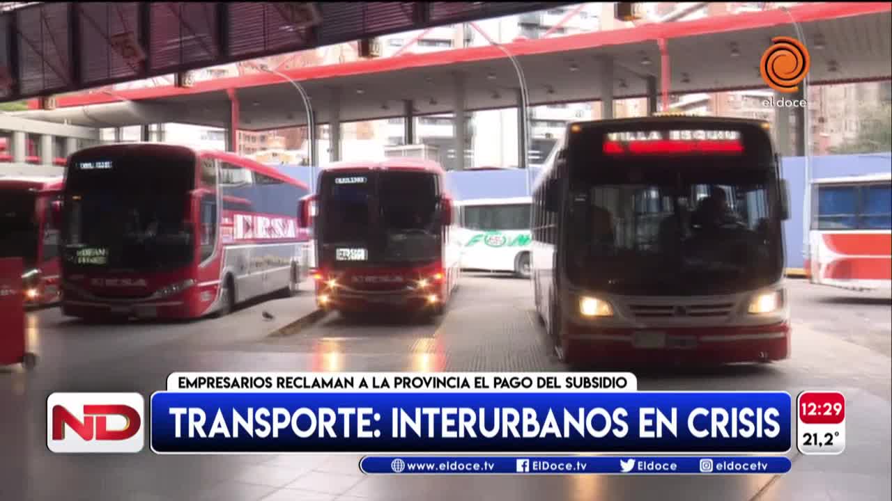 Empresarios del transporte interurbano reclaman subsidios