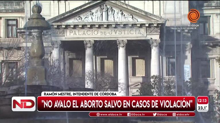 El intendente se refirió al fallo del TSJ respecto al aborto no punible