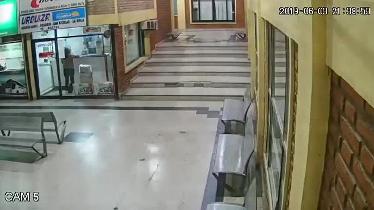El video de Ana Guadalupe Rodríguez en la terminal