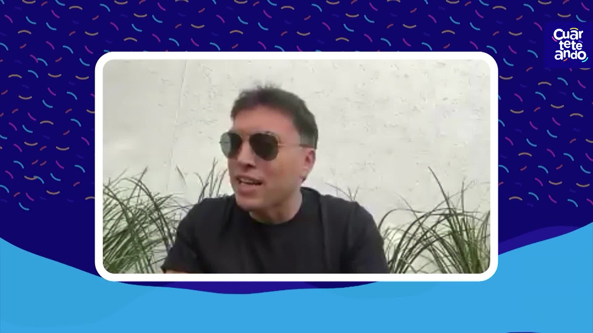 Lucho Castro habló sobre la posible ruptura de La Barra
