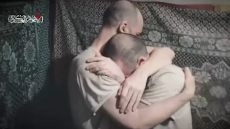 Video desgarrador: el momento en el que separaron a los hermanos argentinos que secuestró Hamas
