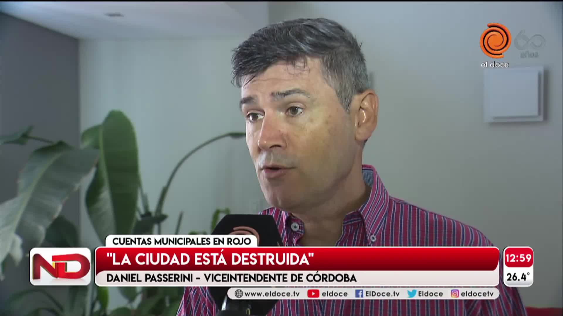 Daniel Passerini: "La deuda es tres veces más que la que nos dijeron" 