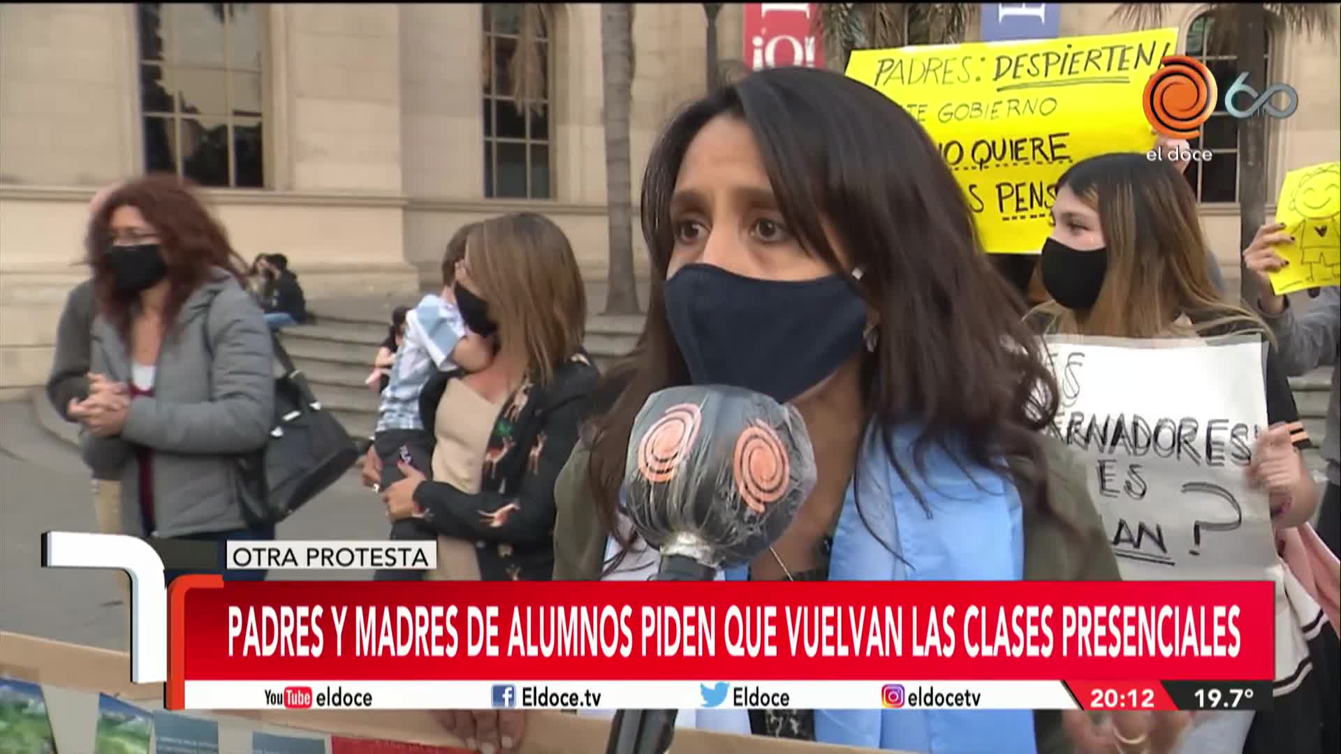 Córdoba: padres y madres de alumnos pidieron por el regreso a las aulas