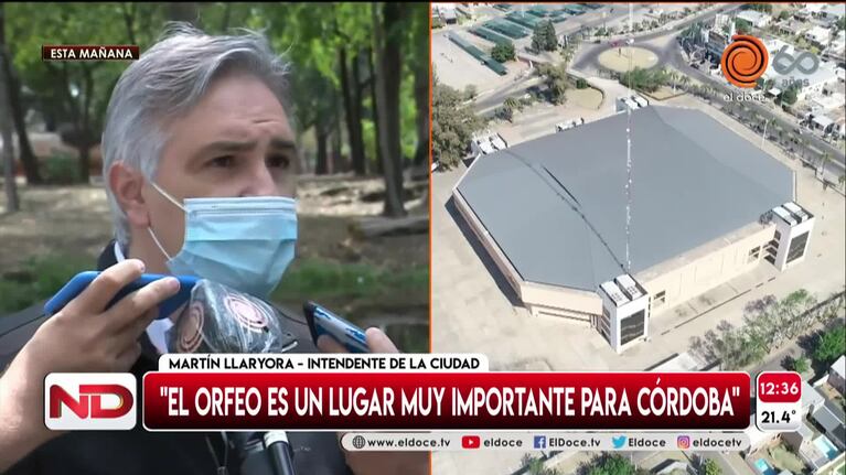 Llaryora dio detalles del futuro del estadio Orfeo