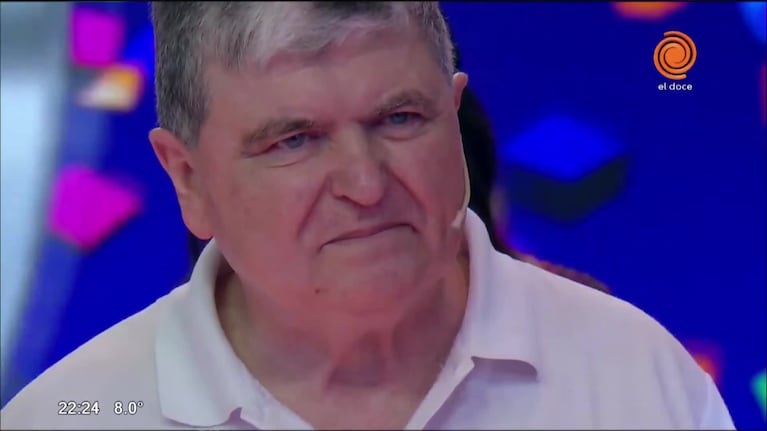 Hizo reír a Luciana Salazar en Los 8 Escalones