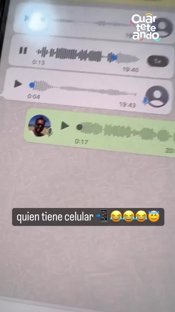 La Mona volvió a tener celular y mandó su primer audio