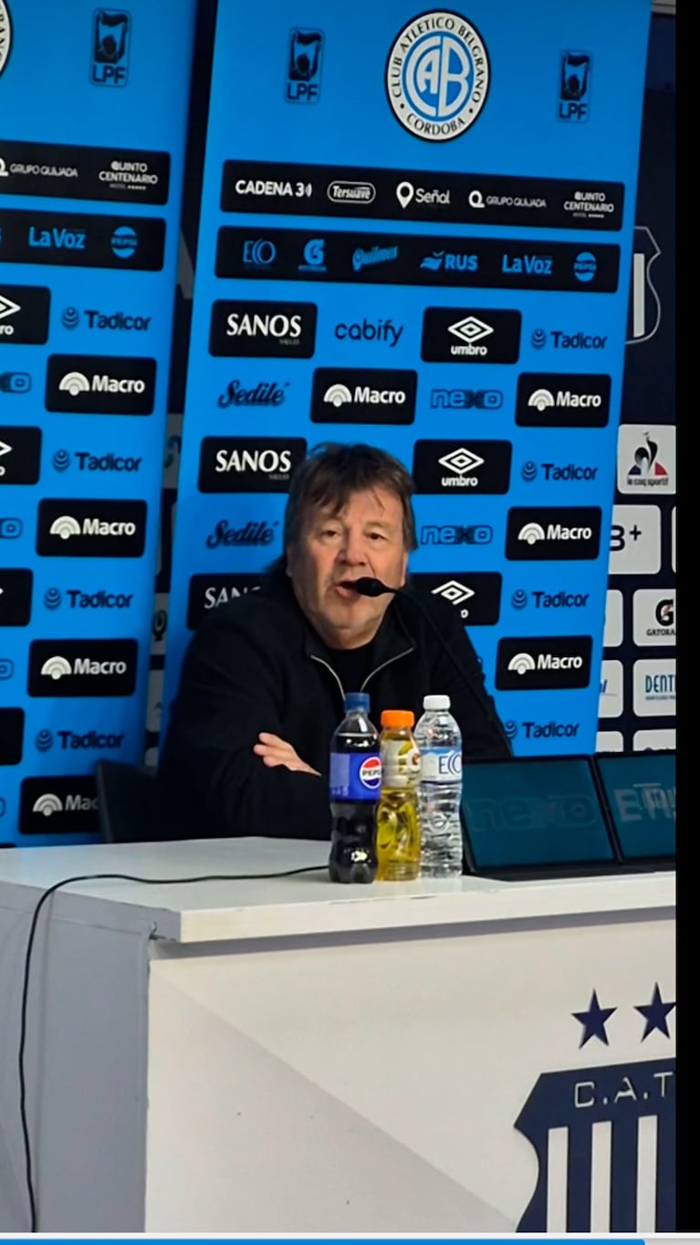 Zielinski tras el triunfo de Belgrano: “Jugamos mejor que Talleres, merecíamos ganar”