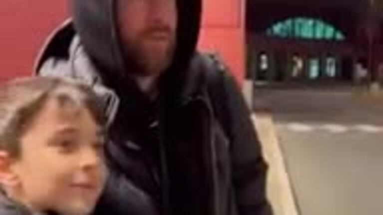 Furor por la visita de Messi y su familia a Disney de París
