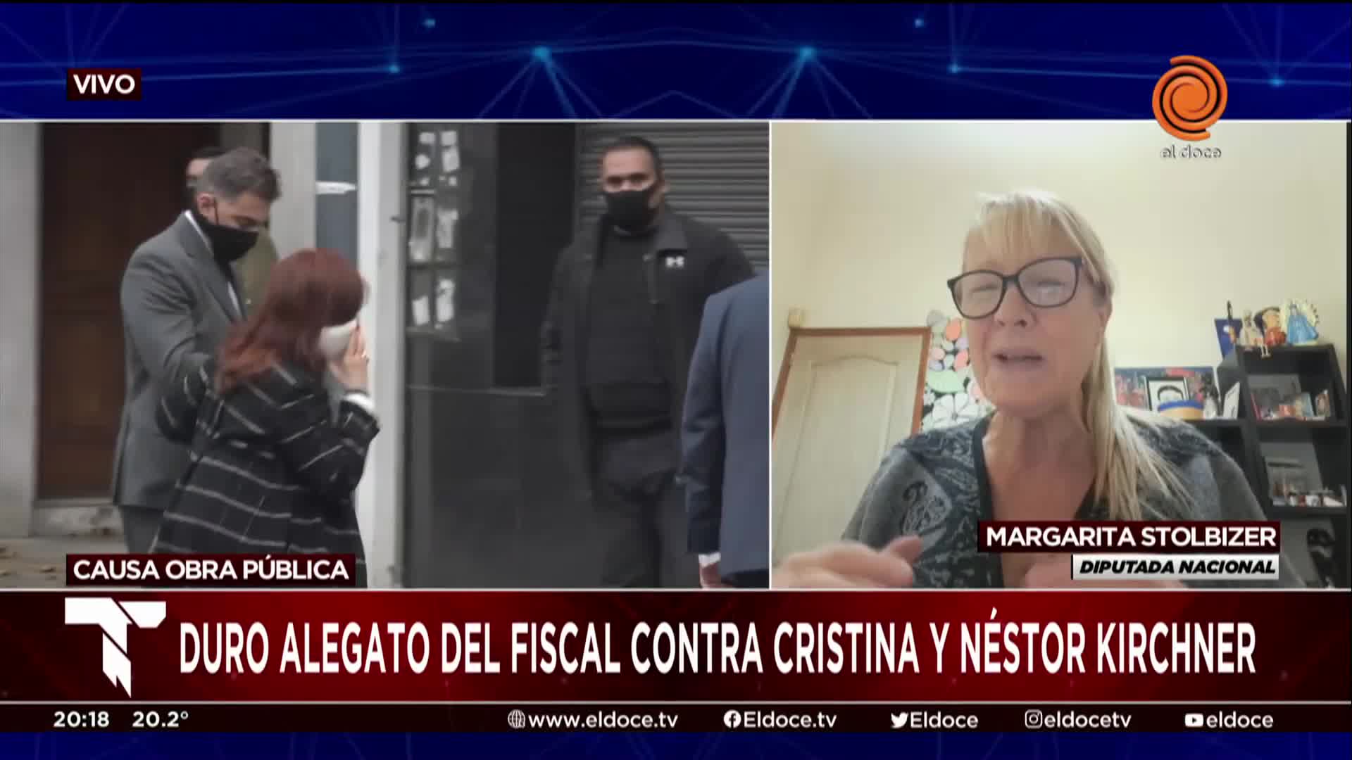 Stolbizer opinó sobre el duro alegato contra Cristina y Néstor Kirchner