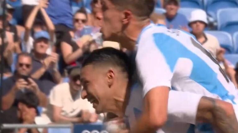 La Sub23 puso el 3 a 1 y selló la victoria contra Irak al final del segundo tiempo