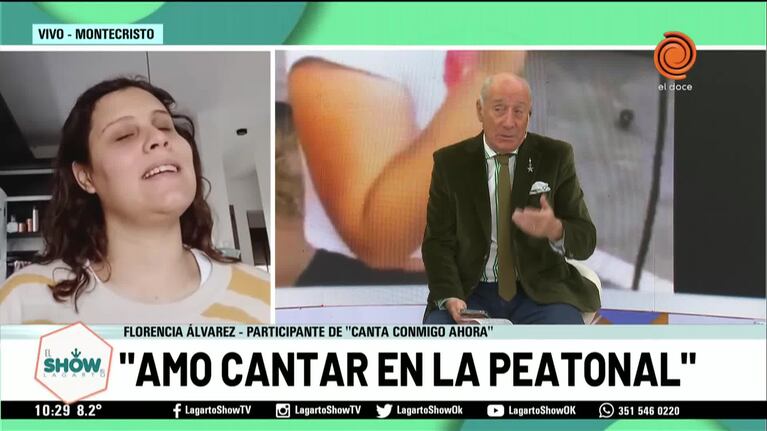 Flor Álvarez tras su noche en Canta Conmigo Ahora