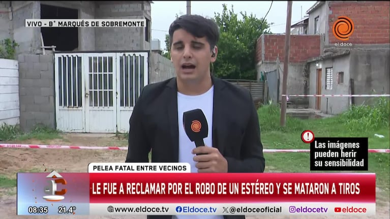 Un estéreo habría desatado la pelea entre vecinos que dejó dos muertos