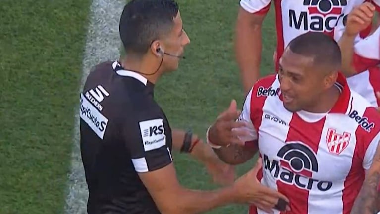 Polémica: el gol anulado a Luna en el clásico Instituto-Talleres
