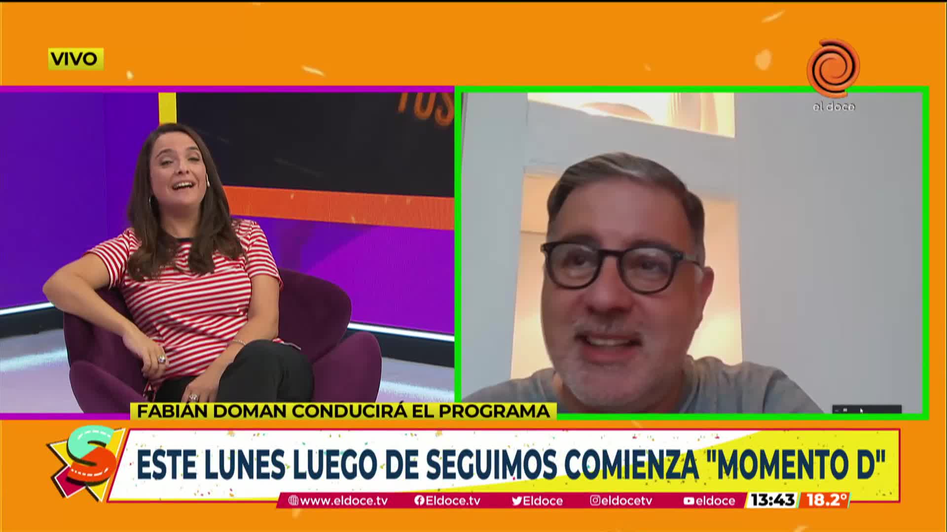 Los detalles del nuevo programa de Fabián Doman