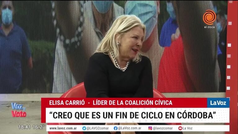 Carrió vaticinó el futuro de Juntos por el Cambio