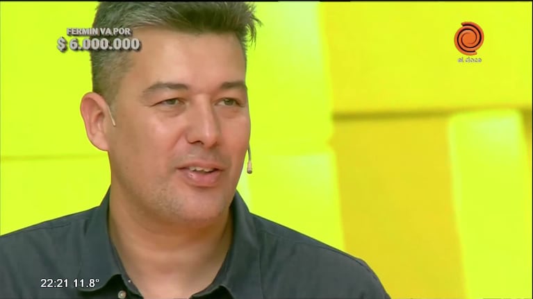 Sorprendió con su profesión en Los 8 Escalones