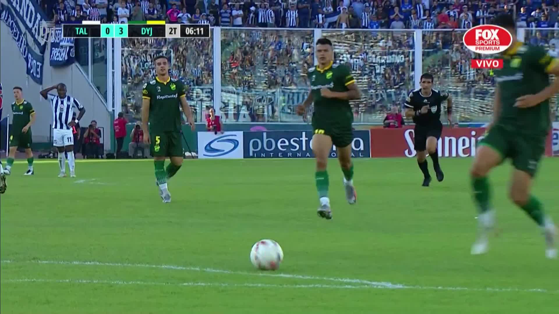 Merentiel marcó el 3-0 para Defensa ante Talleres