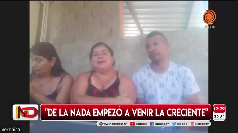 “No sabíamos qué hacer”: los turistas contaron cómo fue el rescate de la creciente