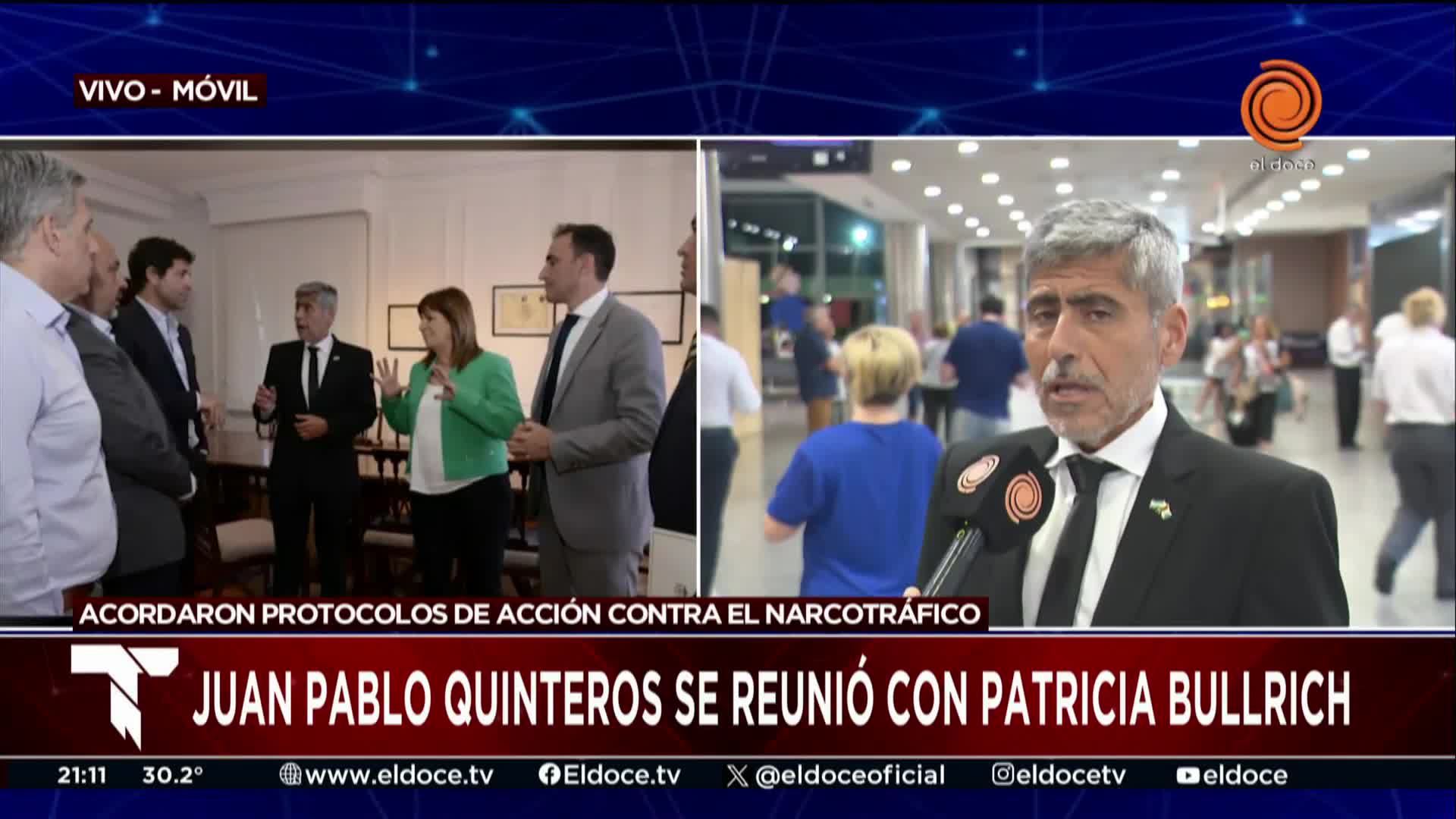 Quinteros detalló su reunión con Bullrich y defendió el spot de la Policía