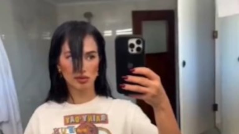 Flor Vigna transmitió el paso a paso de su nuevo look y sorprendió a sus seguidores en redes