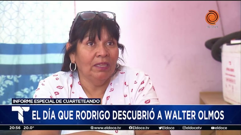 La mamá de Walter Olmos recordó el encuentro con Rodrigo