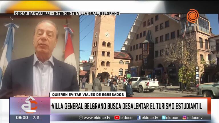 Quieren evitar el turismo estudiantil en Villa General Belgrano
