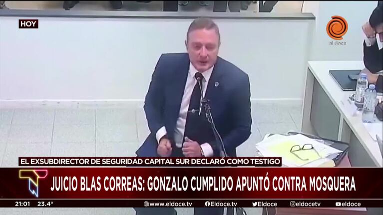 Cumplido sobre Mosquera: "Me arruinó la vida y no quisiera verlo nunca más"
