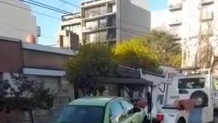 Secuestraron el remis trucho del conductor acosador