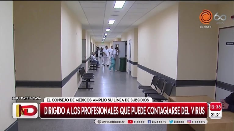 Subsidios para profesionales de salud que luchan contra el coronavirus