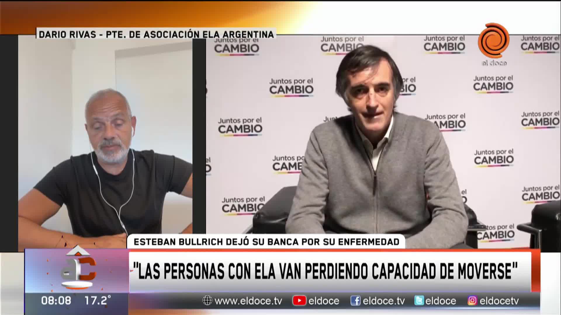 ELA: qué es la enfermedad que padece Esteban Bullrich