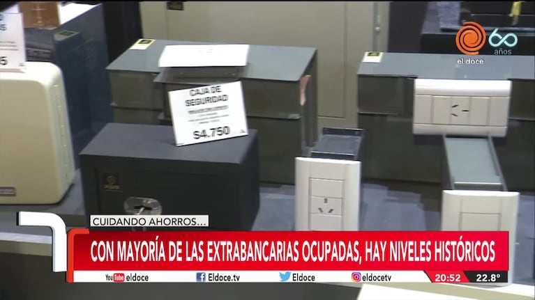 Entre el cepo y las dudas, aumentaron las consultas por cajas de seguridad en Córdoba 