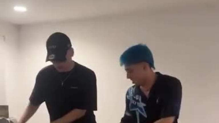 Bizarrap y Luck Ra emularon a Franco Colapinto