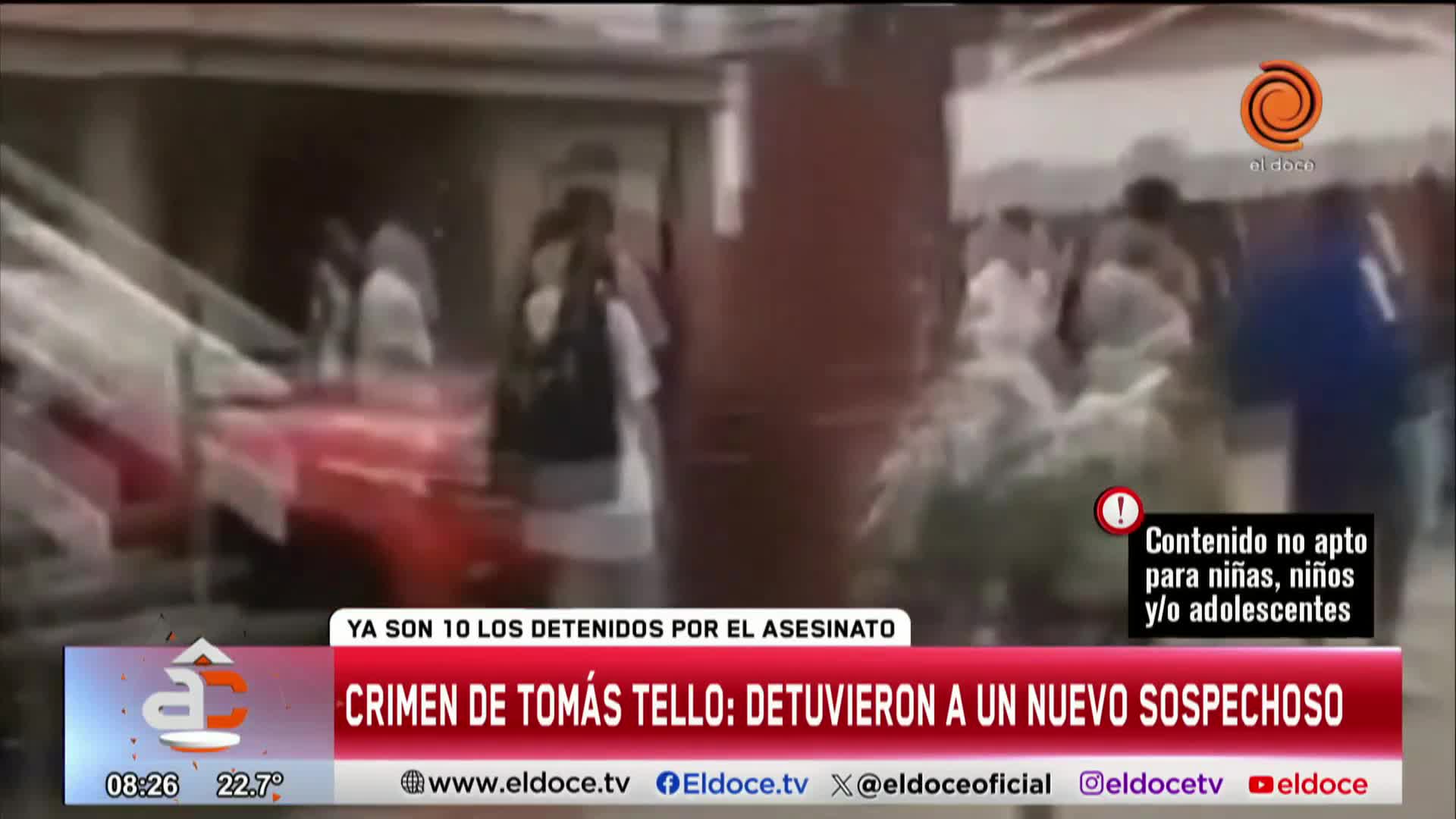 El video que permitió una nueva detención por el crimen de Tomás Tello