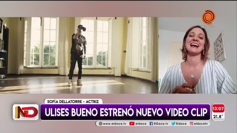 El detrás de escena del nuevo video de Ulises Bueno