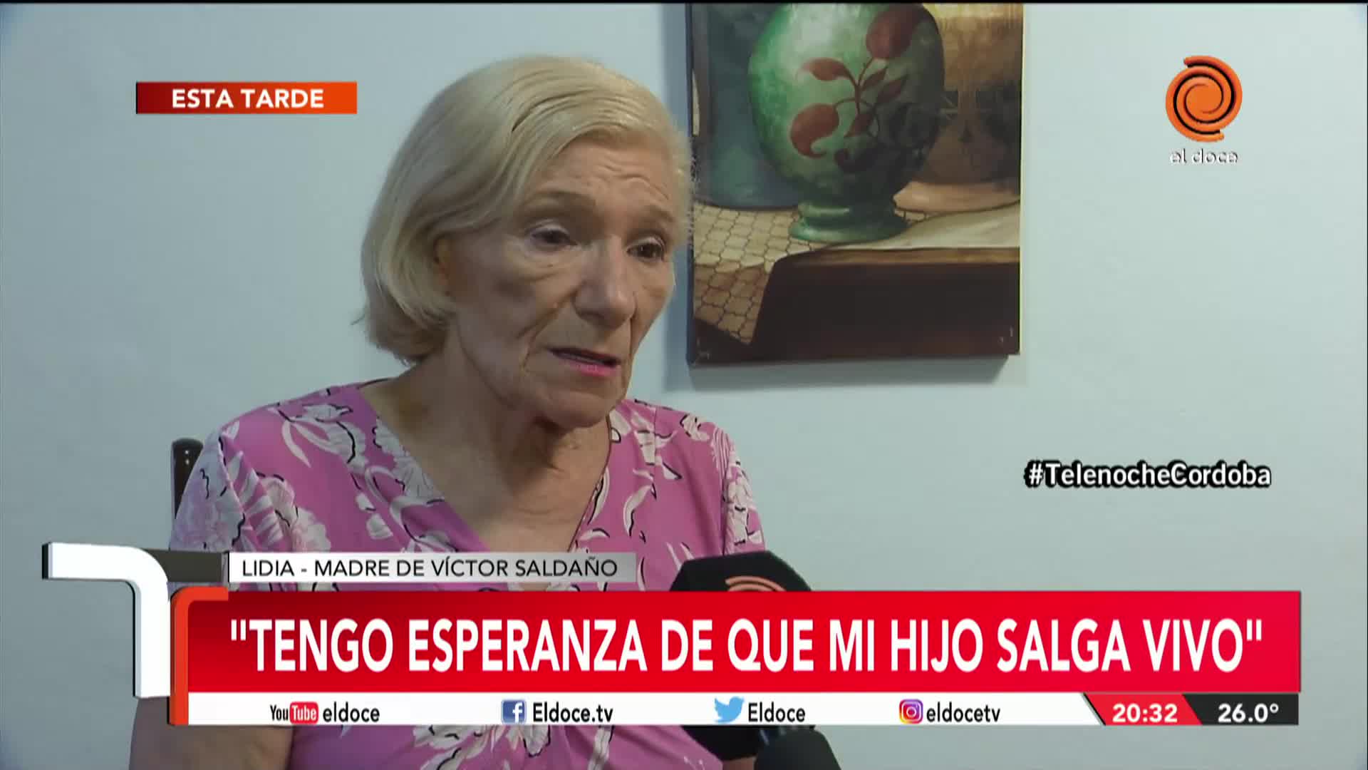 El pedido de la madre de Víctor Saldaño