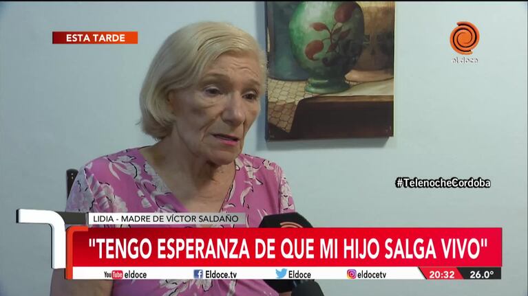 El pedido de la madre de Víctor Saldaño