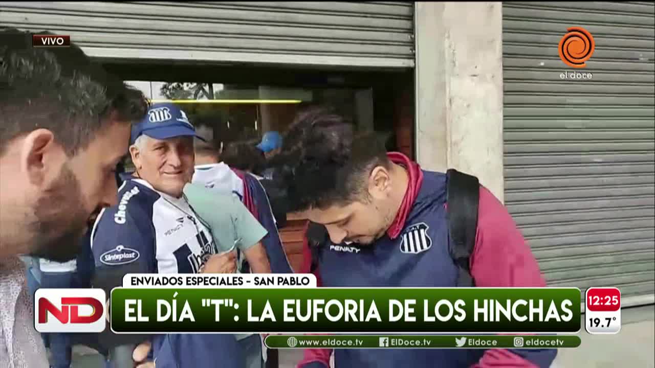 El Doce en San Pablo: la venta de entradas para los hinchas de Talleres