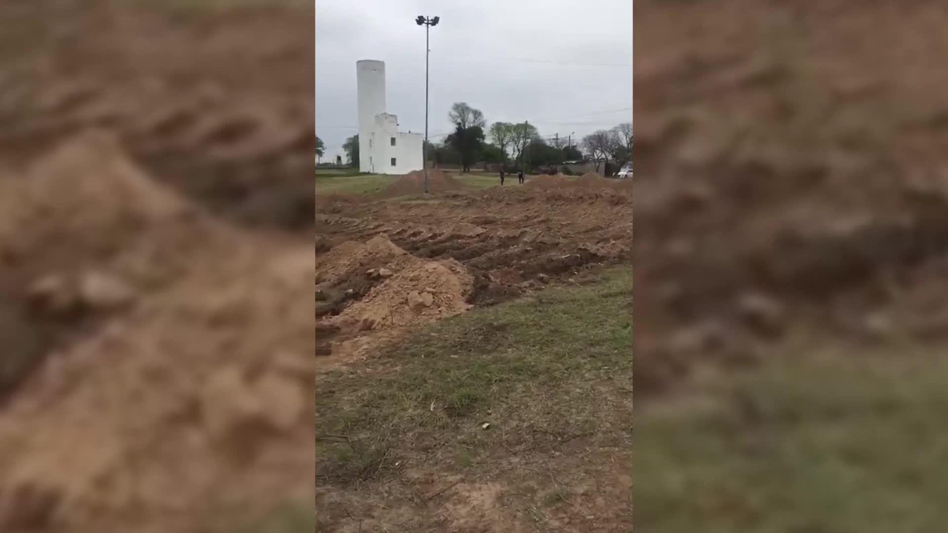 El cementerio San Vicente sumó más fosas para fallecidos por Covid-19